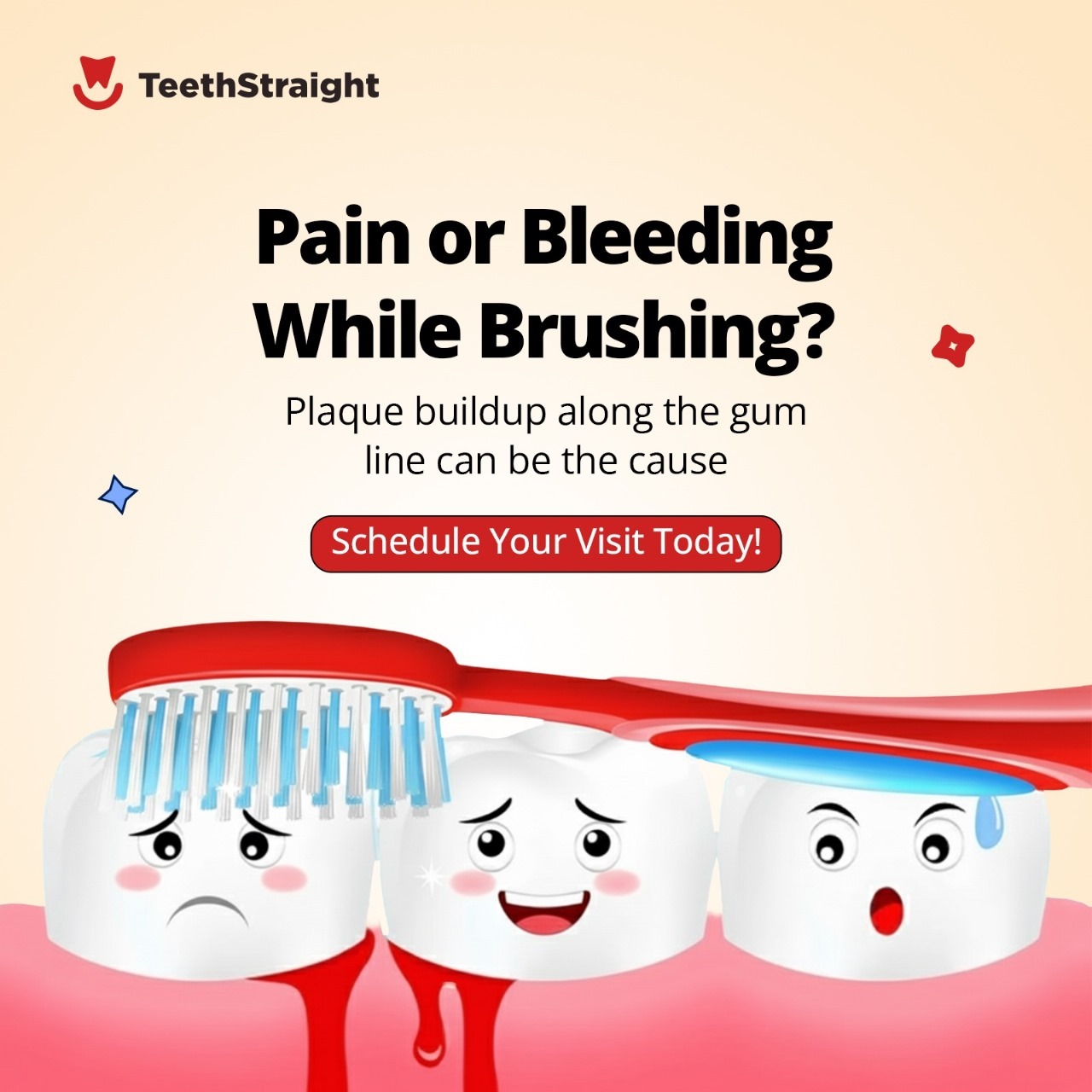 Pain or Bleeding While Brushing